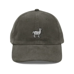 Alpaca Corduroy Cap