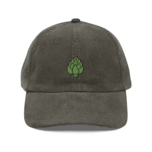 Artichoke Embroidered Cap