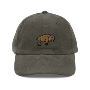 Bison Corduroy Cap