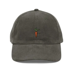 Carrot Corduroy Cap
