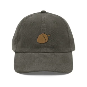 Cute Acorn Embroidered Cap