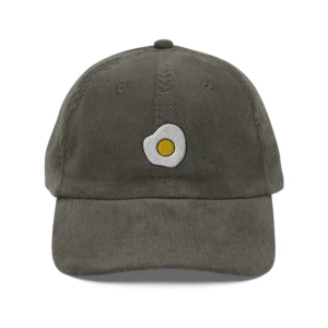 Fried Egg Embroidered Cap