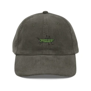 Grasshopper Embroidered Cap