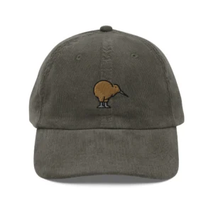 Kiwi Bird Corduroy Cap