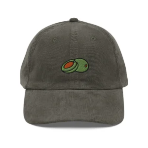 Olive Embroidered Cap