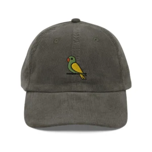 Parakeet Corduroy Cap