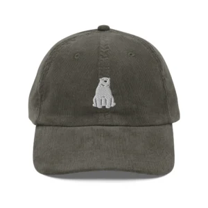 Polar Bear Embroidered Cap