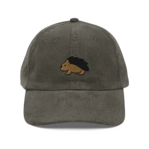 Porcupine Embroidered Cap