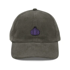 Red Onion Embroidered Cap